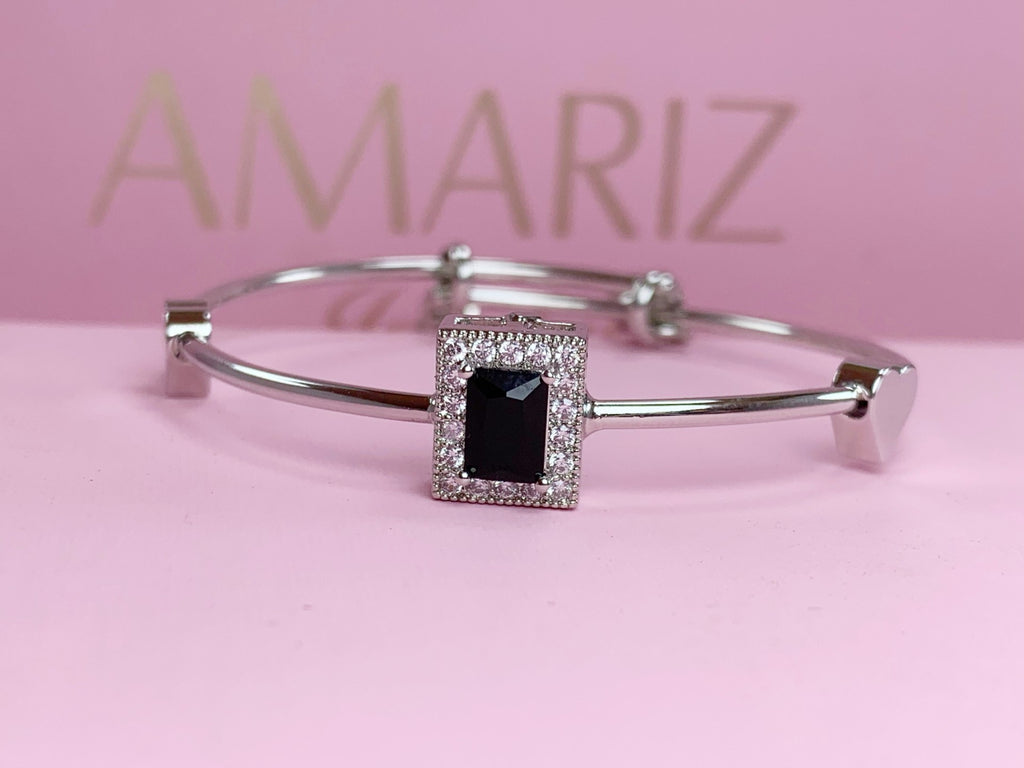 Elegant Black Onyx Jewelry Set with Watch & Luxury Gift Box
