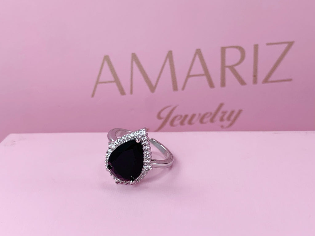 Elegant Black Onyx Jewelry Set with Watch & Luxury Gift Box