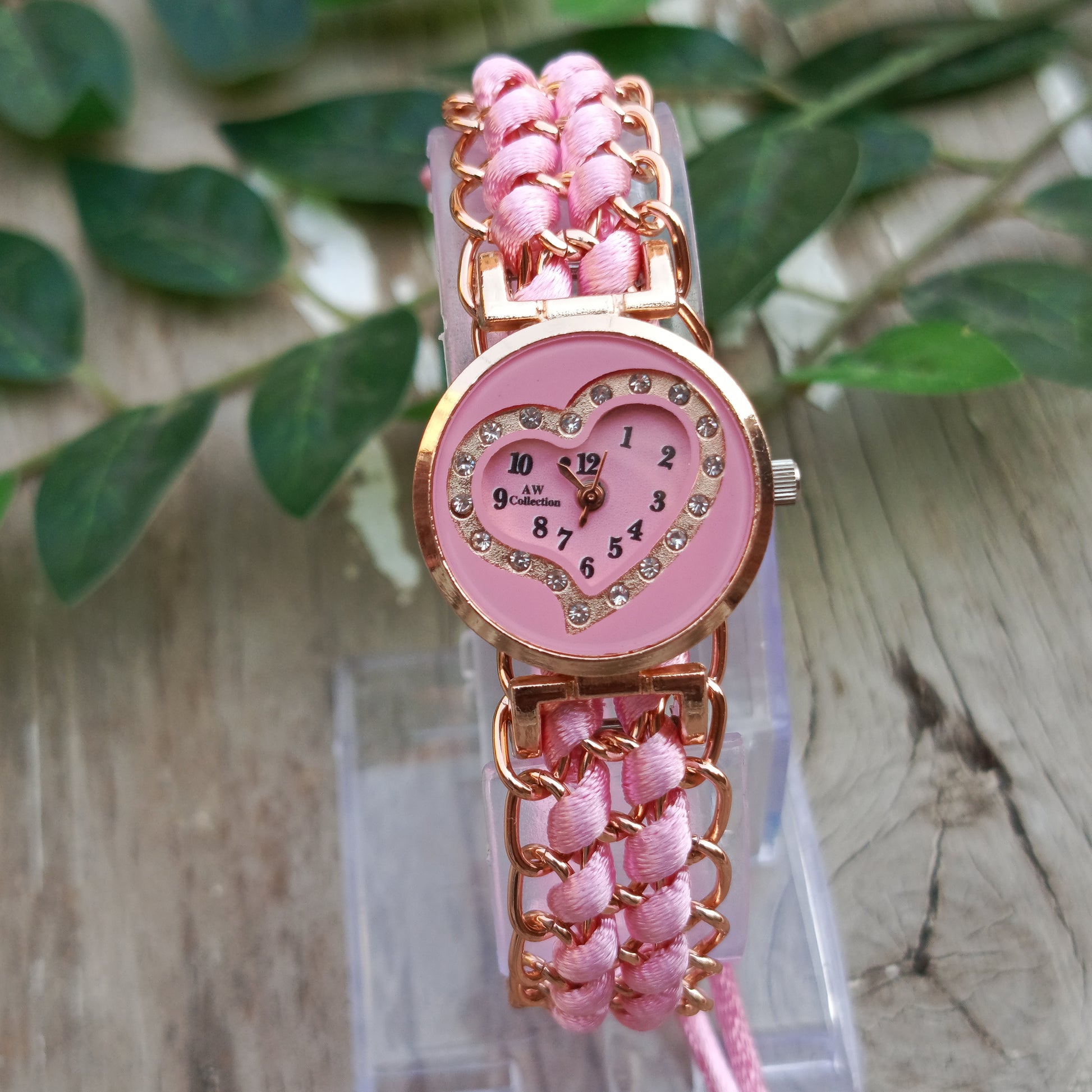 Heart Dial Watch for Girls
