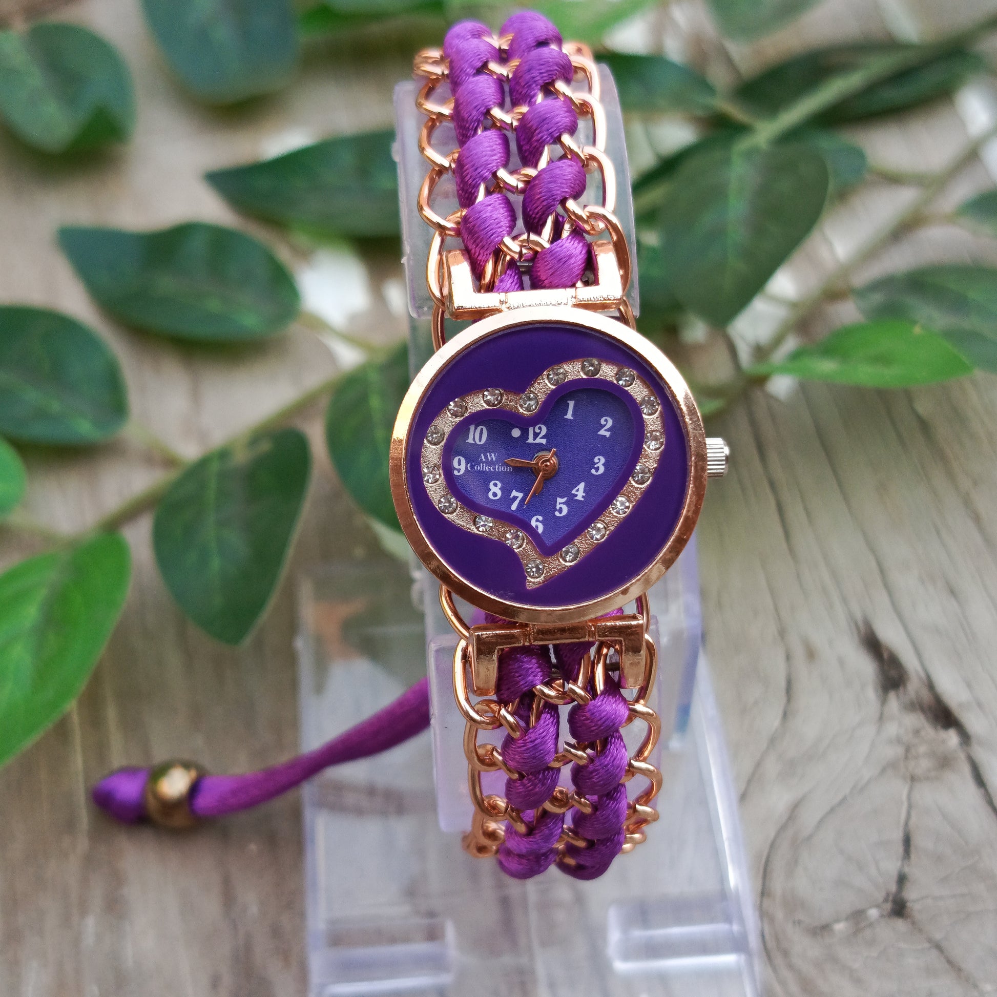 Heart Dial Watch for Girls