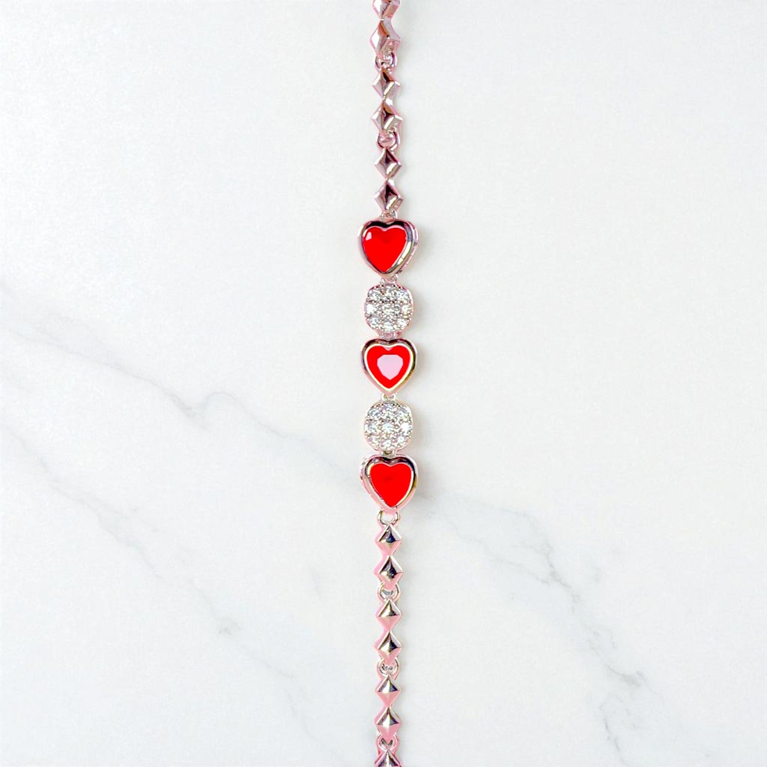 Luxury Red Heart Jewelry Gift Set in Pakistan Perfect Gift for Women & Girls